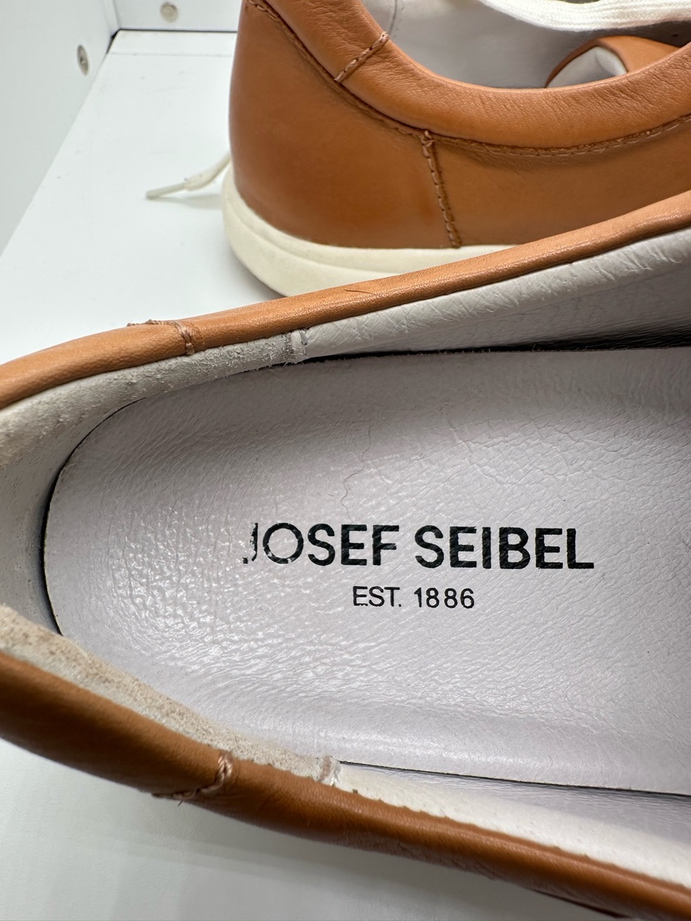 Josef Seibel Caren 01 Women’s Casual Lace-Up Leather Sneakers Size 41 - Picture 6 of 10